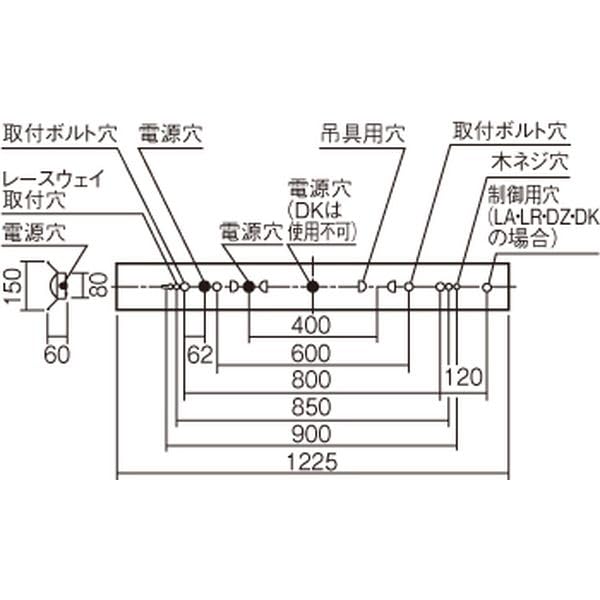 Amazon.co.jp: パナソニック(Panasonic) 一体型 LED ベースライト 反射